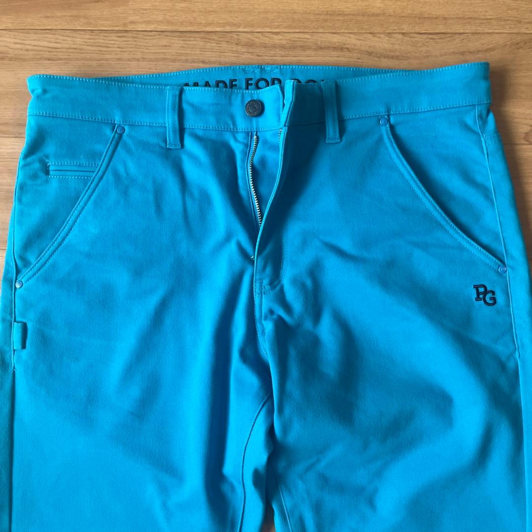 パーリーゲイツ　メンズ　ゴルフパンツ 青　XL