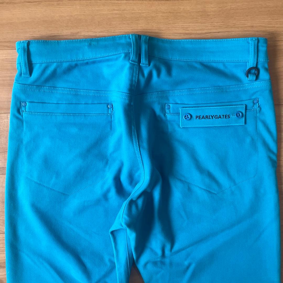 パーリーゲイツ　メンズ　ゴルフパンツ 青　XL