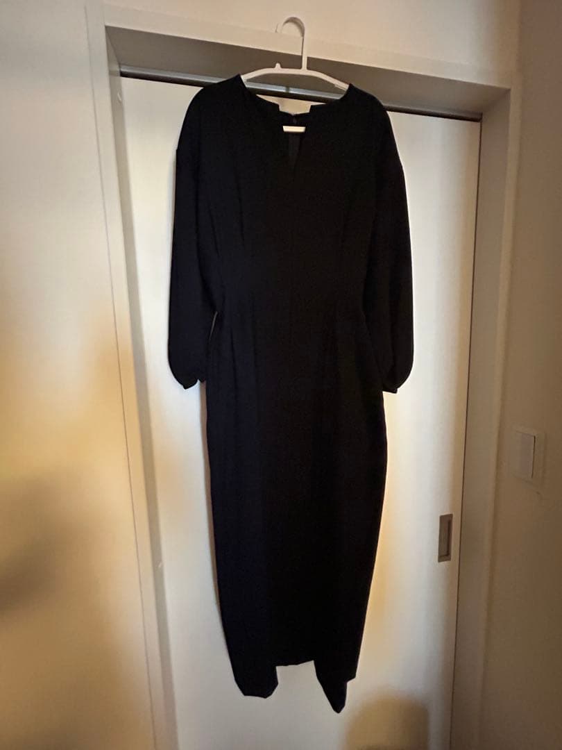 ネイビー ロングワンピース 38サイズ