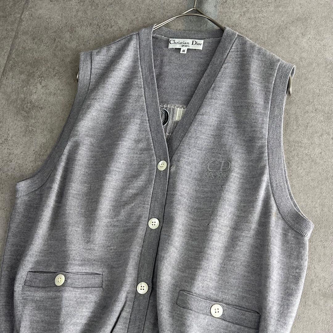 入手困難 希少 Christian Diorクリスチャンディオール ニットベスト