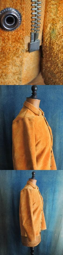 FEEファーイースタンエンスージアストCMMスウェードレザージャケット 日本製