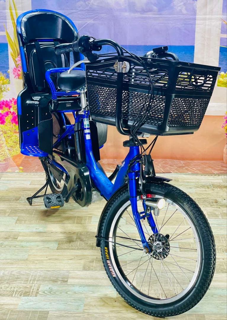 イチケン　ヤマハパスキス⭐️人気モデル！子供乗せ電動アシスト自転車Y0002