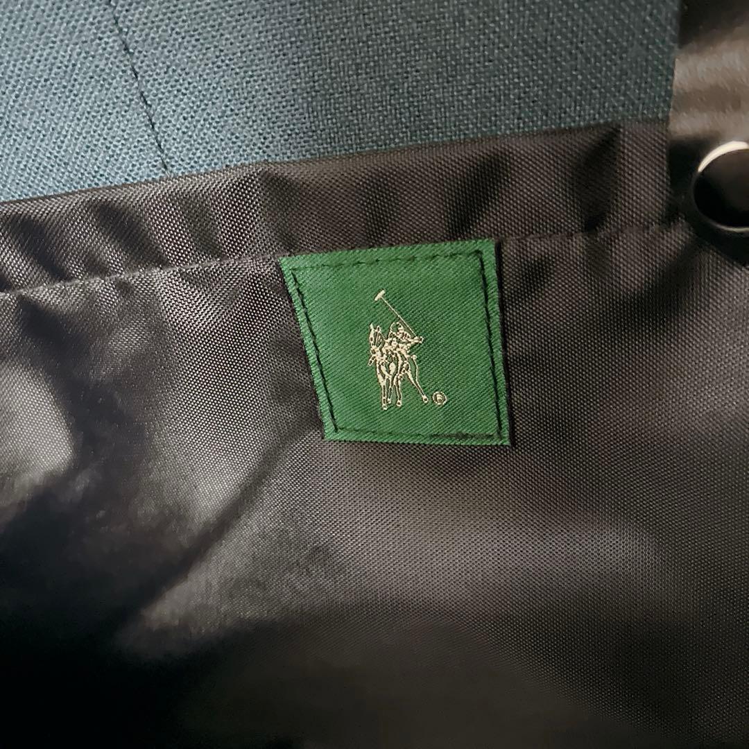 ポロ ラルフローレン スクールバッグ トートバッグ ロゴ刺繍 ブラック　通学