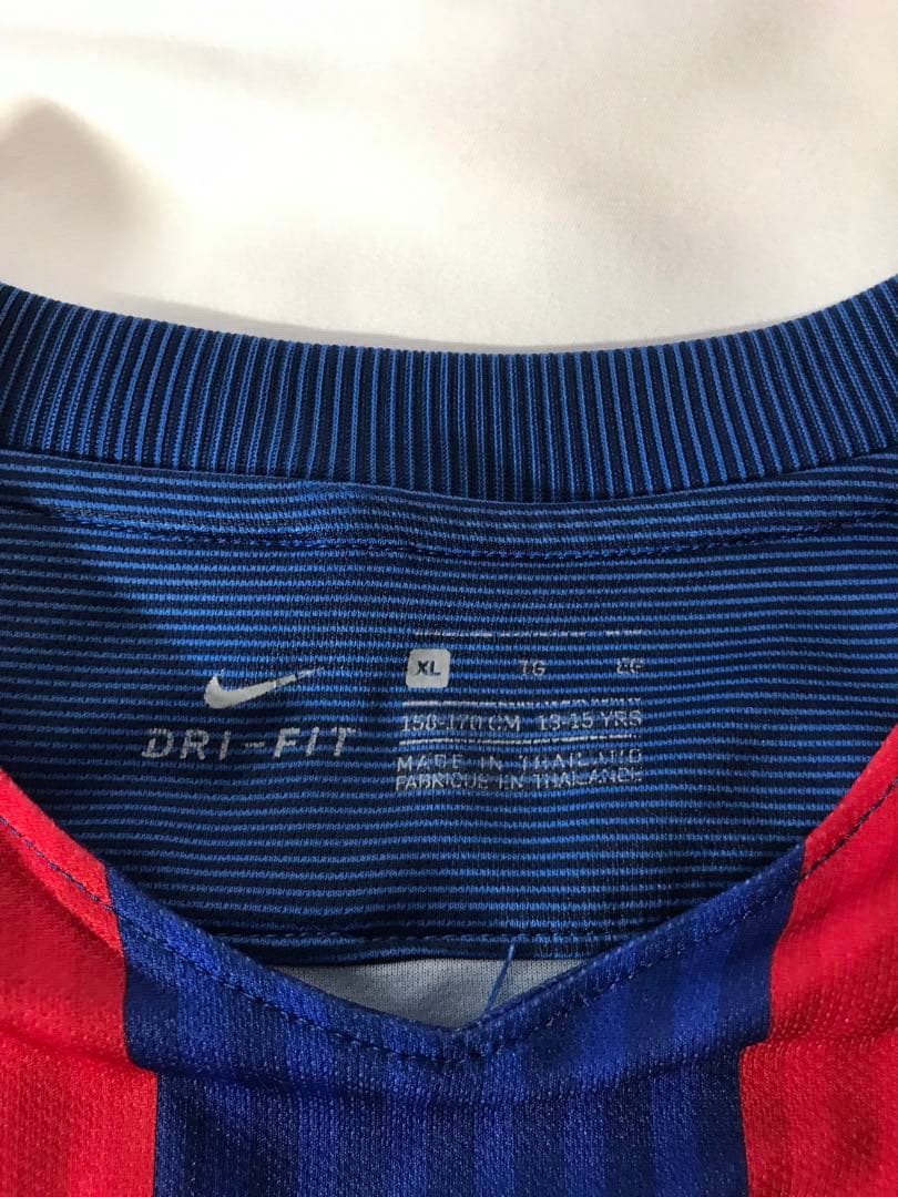 正規品 NIKE FCバルセロナ「10」リオネル・メッシ 半袖XLユニフォーム