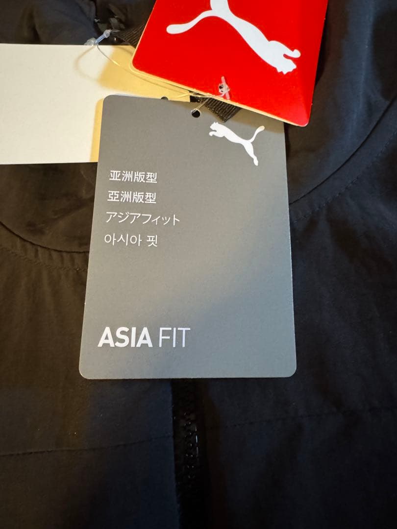 PUMA ASIA FIT ブラック　レディース　Ｌウィンドブレーカー