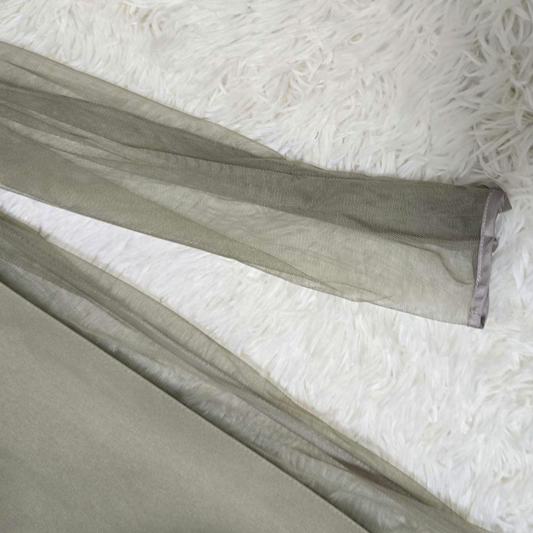 【美品】Ameri vintage TULLE DOCKING DRESS S