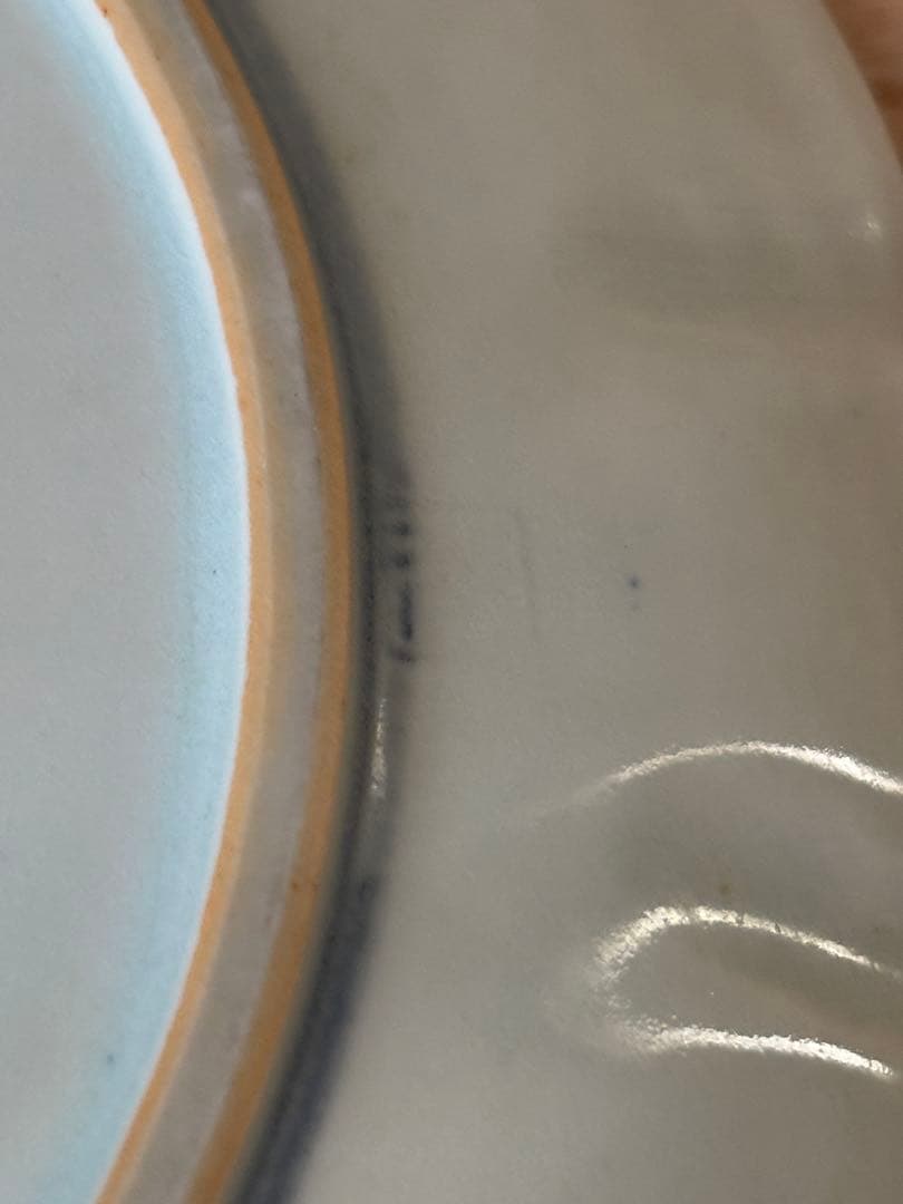 藤塚光男　染付と瑠璃釉の皿　3枚セット