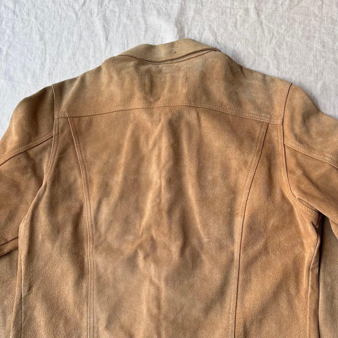 HARLEY DAVIDSON スウェード 3rd 牛革 トラッカージャケット