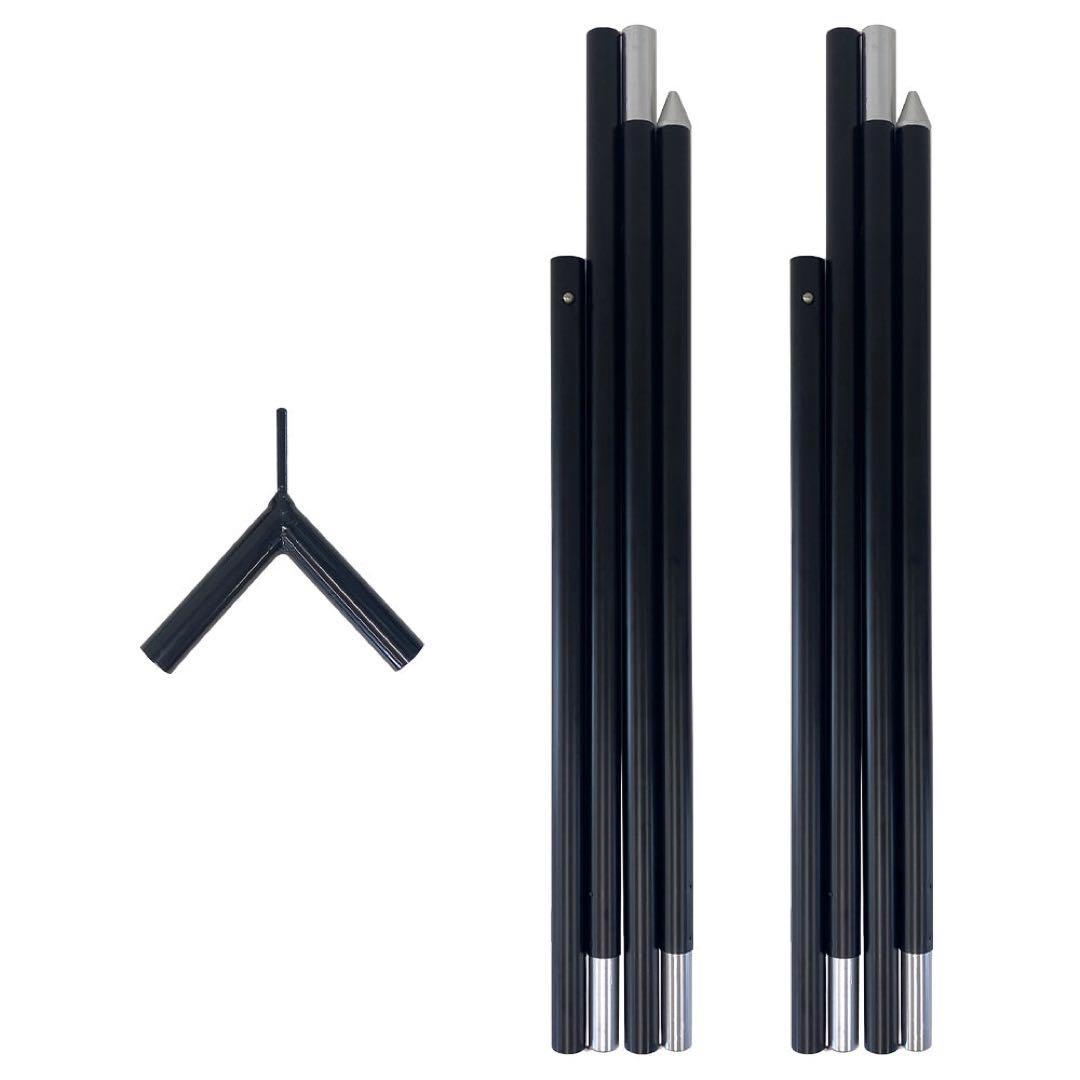 極美品 純正 フューチャーフォックス FOX-BASE EVO 専用 二又ポール