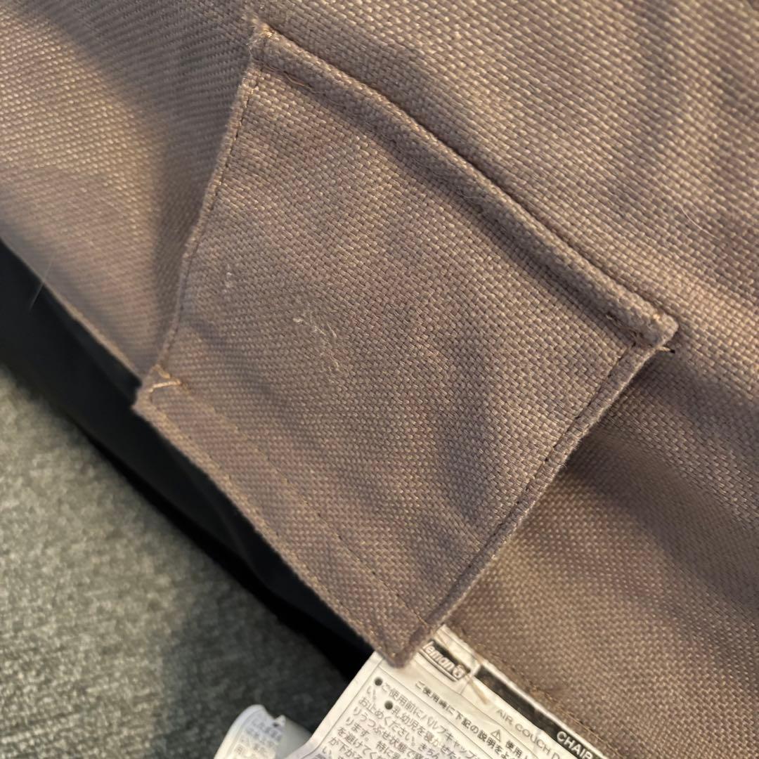 Coleman エアカウチ ダブル グレージュ　エアソファ　アウトドア　キャンプ