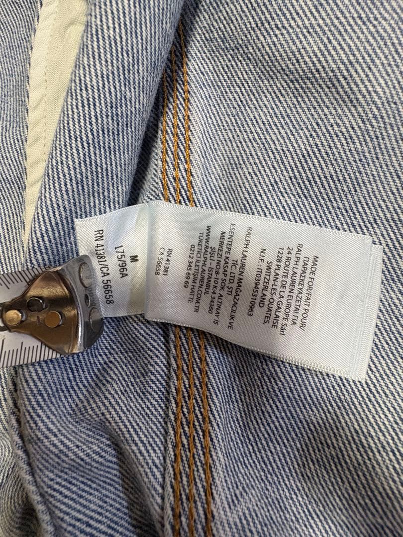 ®*8様 Polo デニムジャケット コーデュロイ襟