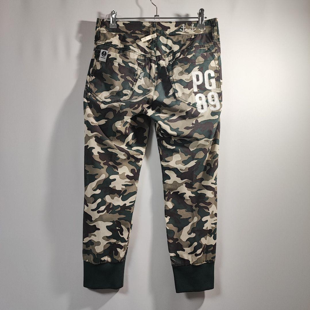 PEARLY GATES パーリーゲイツ クロップドパンツ カモフラ