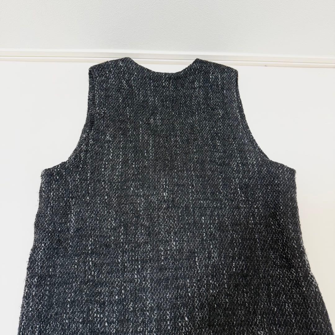 ブルームアンドブランチ　2way ワンピース　黒　ツイード　ロング　M