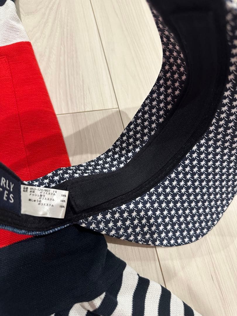 PEARLY GATES ワンピース&サンバイザー セット売り