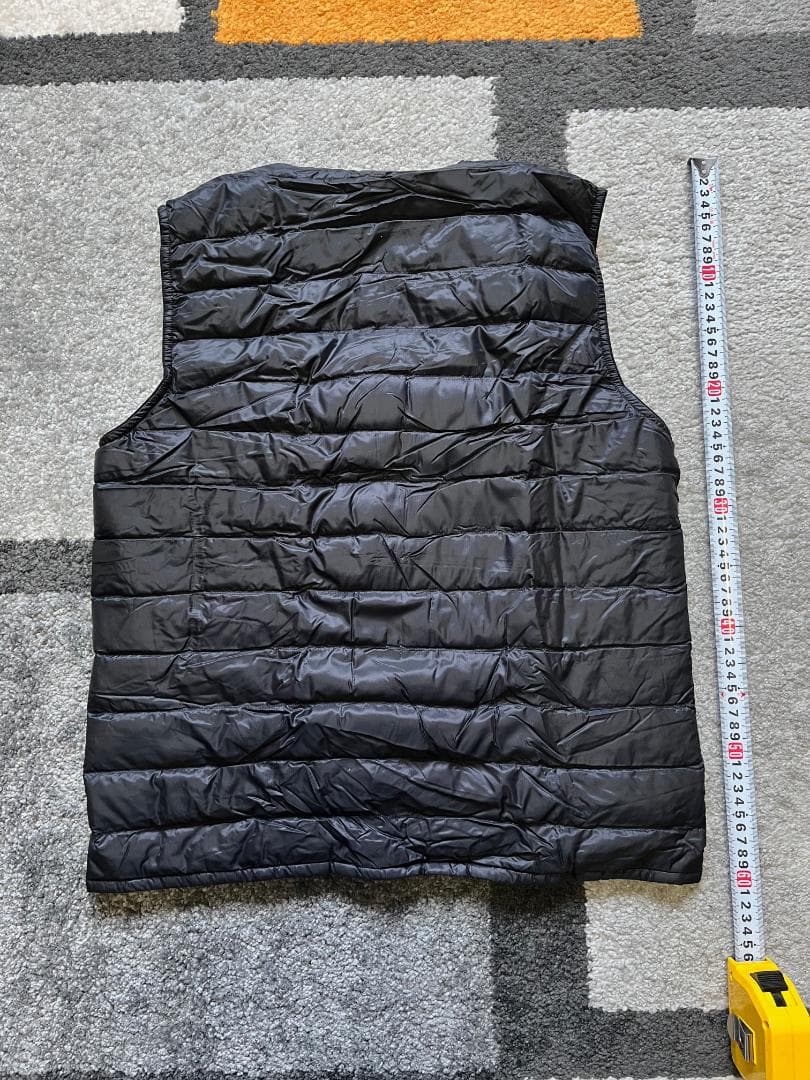 montbell ダウンベスト S 黒 収納袋付き