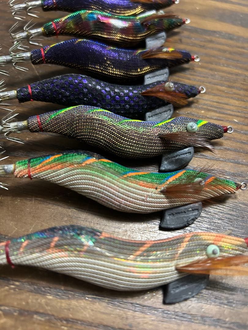 エギ 猿3号7個セット 多色レアカラー