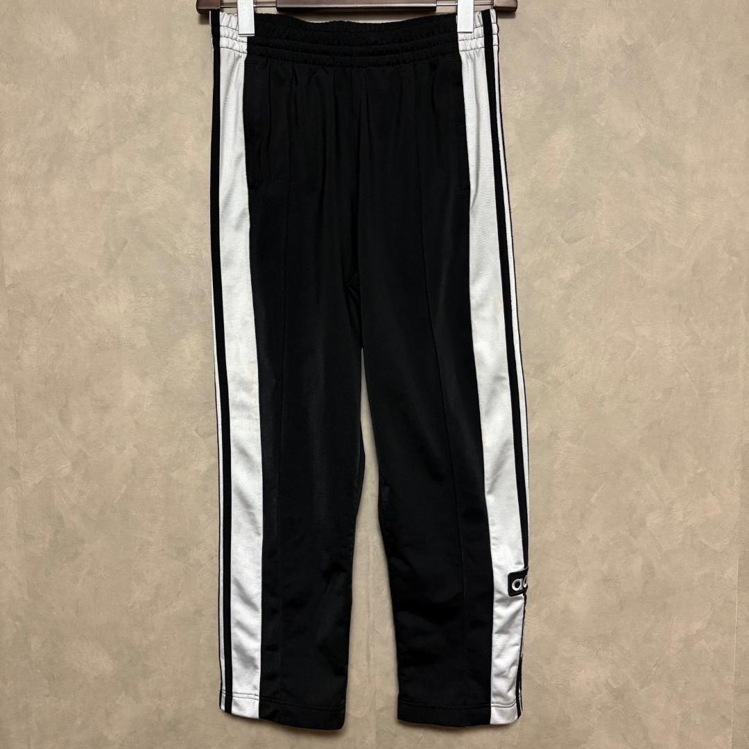 ブラックピンク着用 adidas アディダス トラックパンツ アディブレイク