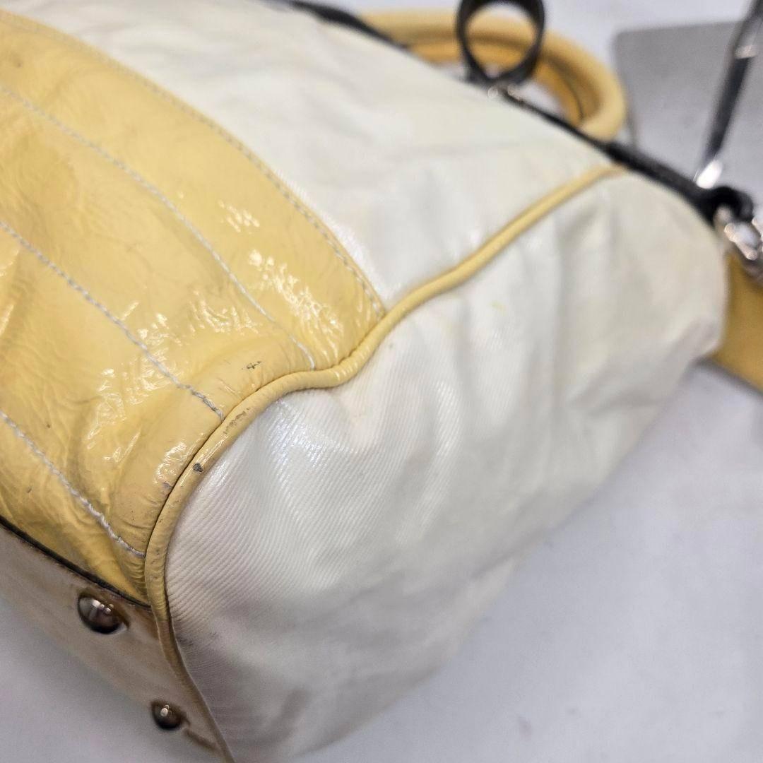 美品 GUCCI 2way レザーショルダーバッグ ハンド インターロッキング