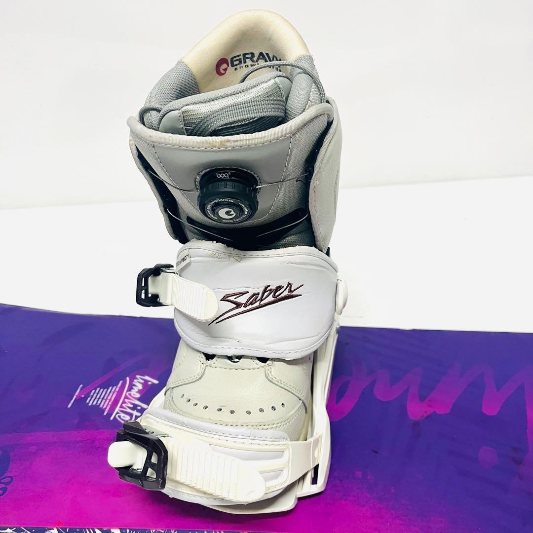 女性用　K2 ケーツー　スノボセット　スノーボード　セット　ブーツ　ビンディング