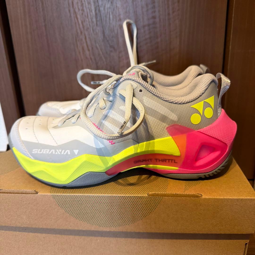 YONEX バドミントンシューズ SHB-SG1L 22.0cmサブアクシア