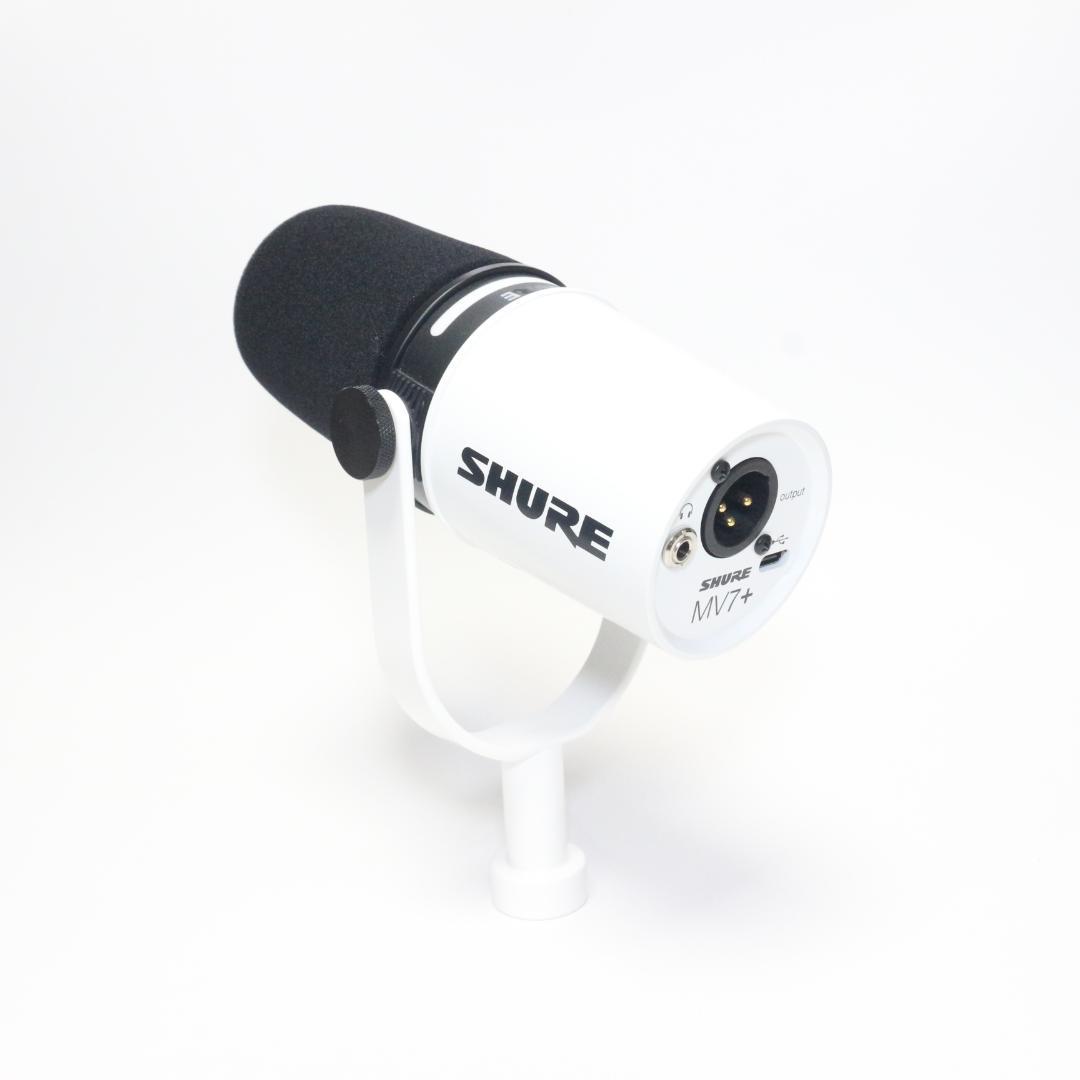 【オマケ付き】SHURE MV7+ 【マイクシールド付き】