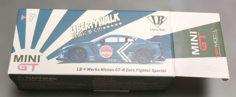 え*い様 MiNiGT LBWORKS GT-R zero fighter