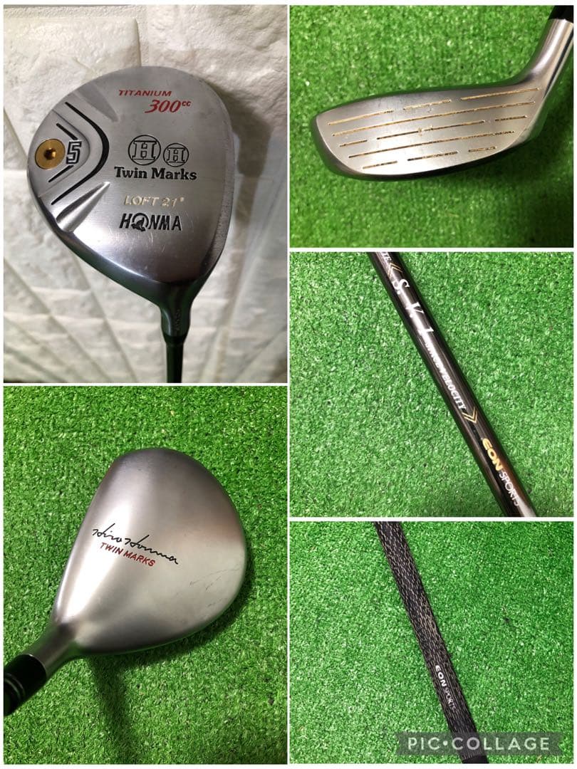 初心者おすすめ☆メンズゴルフクラブセット☆ホンマ☆スタンドキャディバッグ付