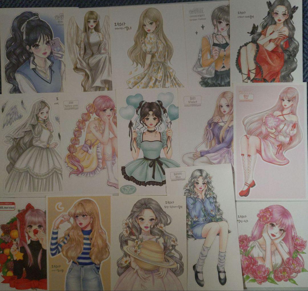 n0n0＊hwara様マステ＆O1004様ステッカー①②