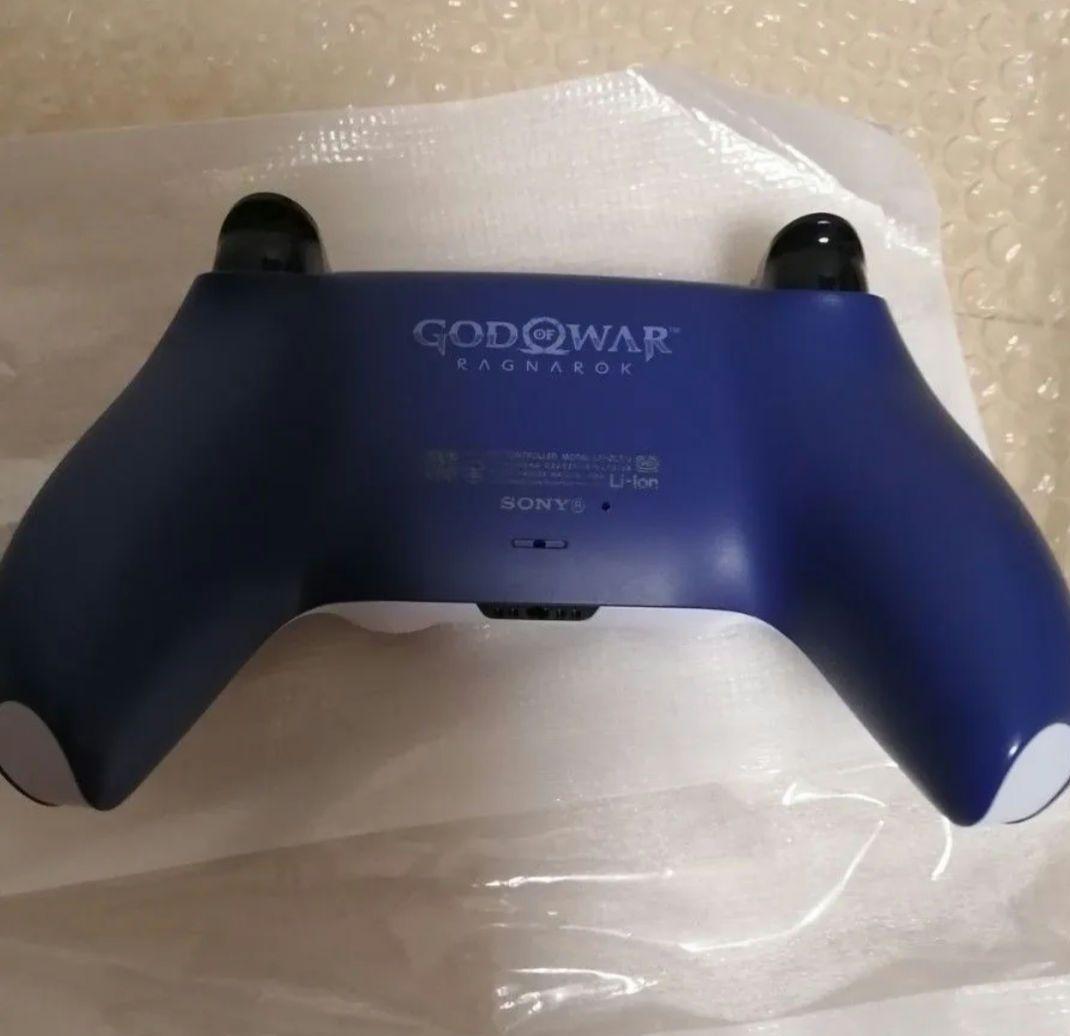 PS5 DualSense ワイヤレスコントローラー ゴッド・オブ・ウォー ラ…