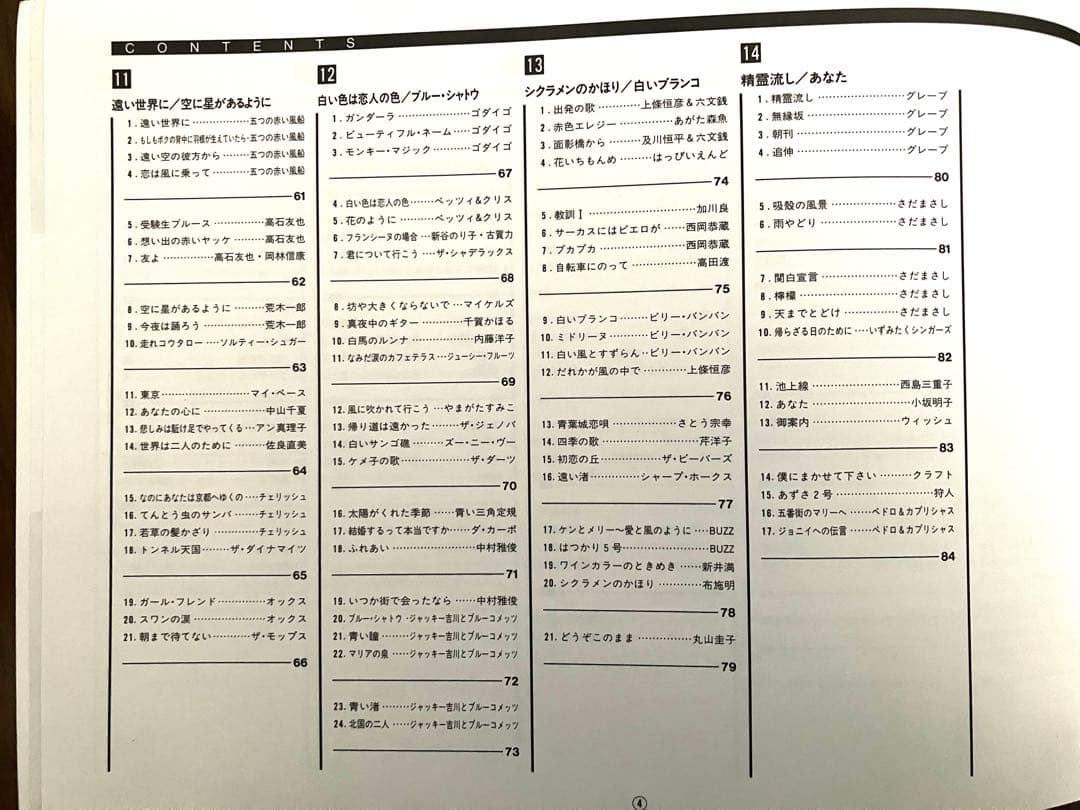 FOLK & POPS BEST COLLECTION　全14枚セット