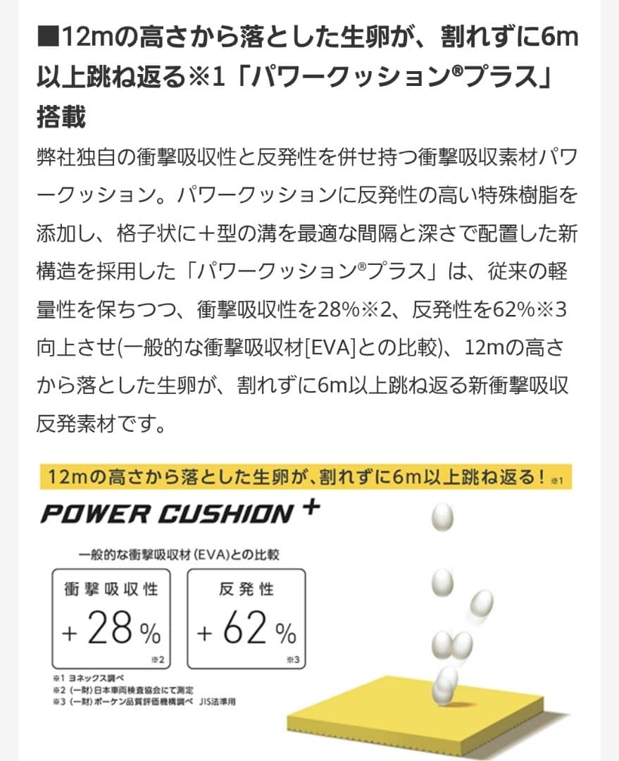 YONEX 27cm バドミントンシューズ ネイビーブルー パワークッション