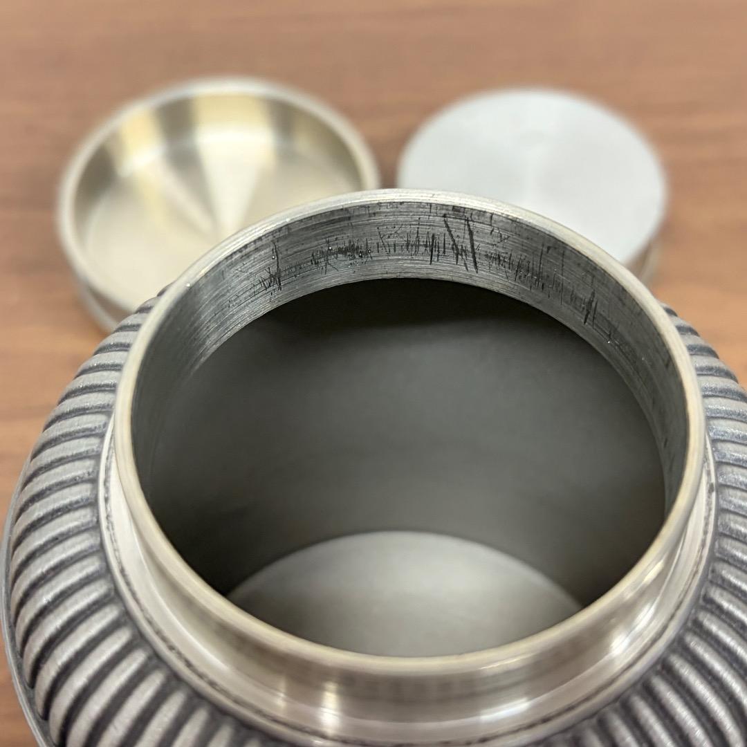 ロイヤルセランゴール 茶筒 Selangor Pewter