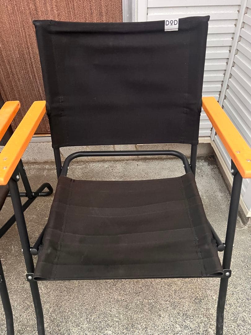 ニーモさん専用 【2脚セット！！】DOD　ローチェア黒