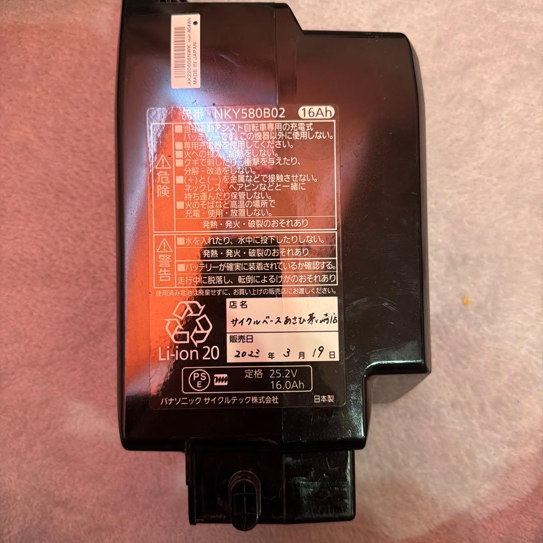 なぎ　パナソニック ギュット　アニーズ・DX 20インチ 2023年購入