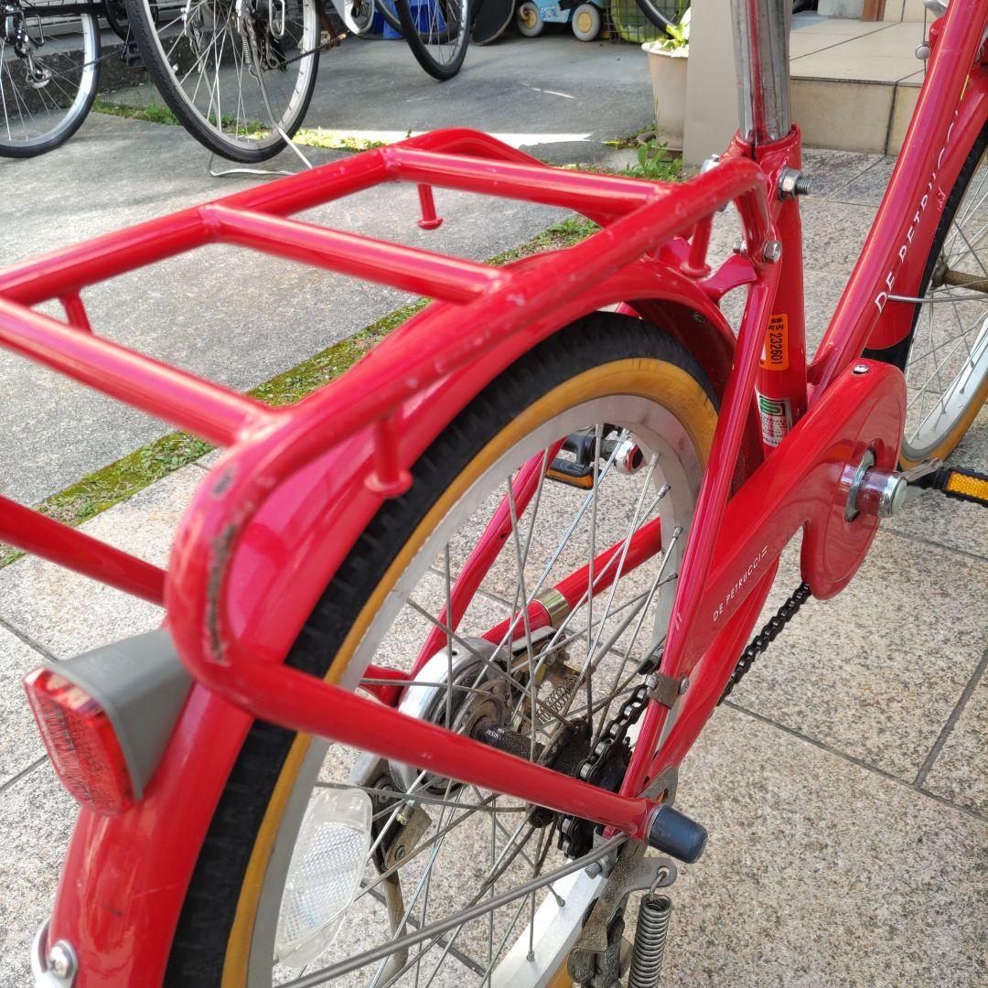 大阪府 DE PETRUCCI 幼児用自転車 レッド