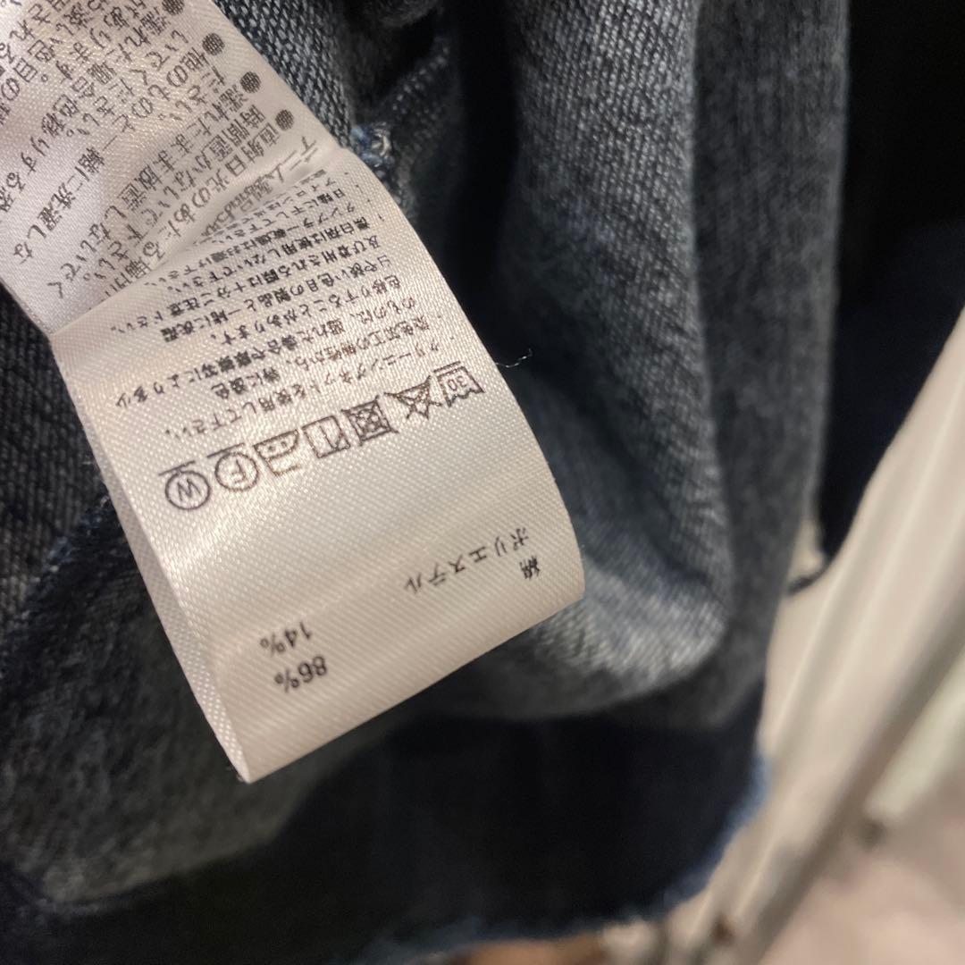 出品再開　センソユニコ 萌 モユル MOYURU ジレ ベスト デニム