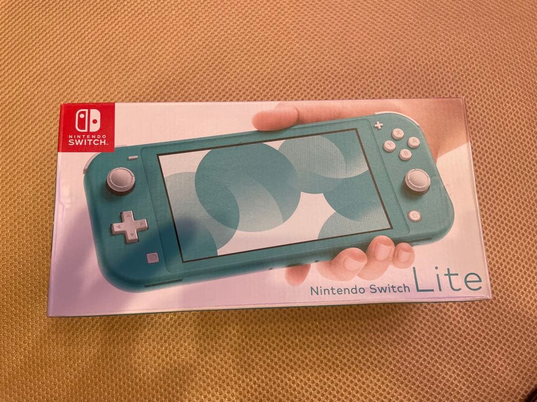 中古｜Nintendo Switch Lite ターコイズ 本体 箱・充電器あり