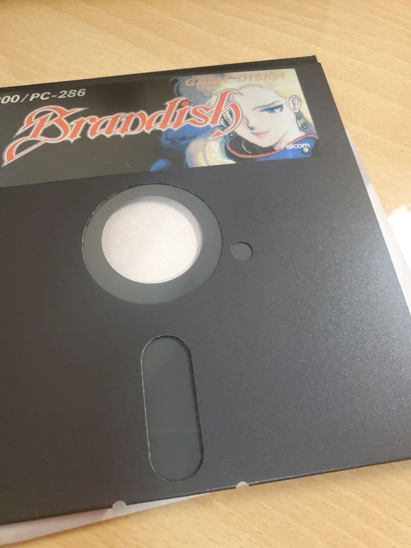 PC-9801 ブランディッシュ 5インチFD 現状品