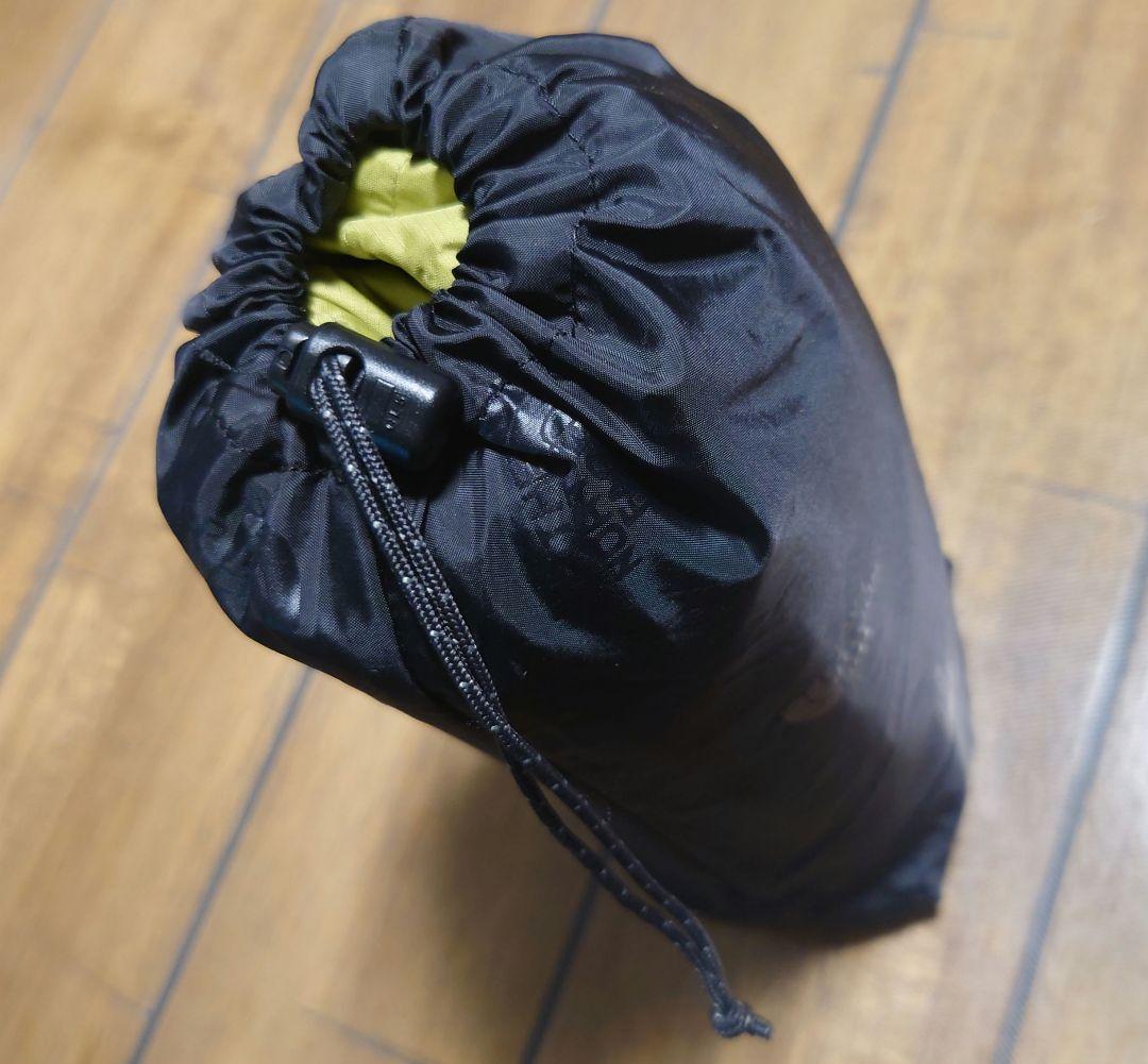 THE NORTH FACE ノースフェイス　レインウェア Lサイズ 収納袋付き