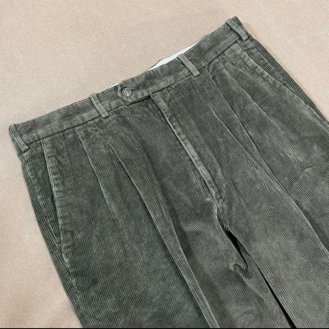 80s Nordstrom 太畝 コーデュロイ タック ビンテージ イタリア製