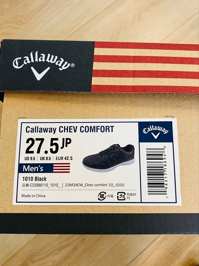 Callaway CHEV COMFORT ゴルフシューズ 27.5cm【新品】