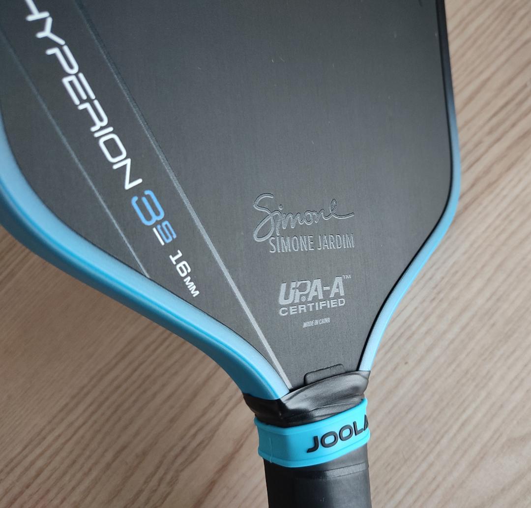 JOOLA Hyperion 3S ピックルボール パドル Simone Jar