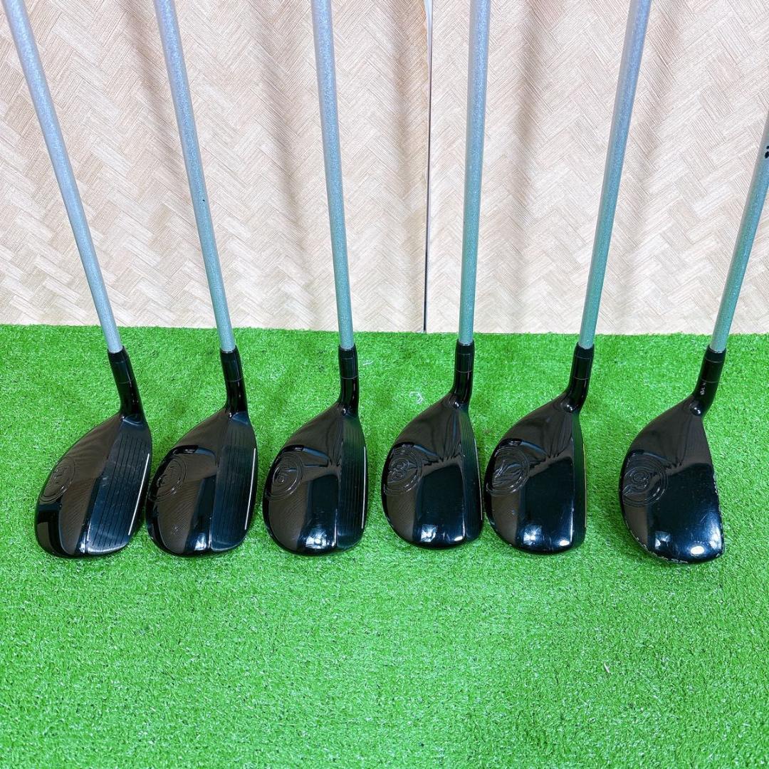 シニアゴルフ研究所 イージーパワー メンズゴルフ ユーティリティアイアン 6本