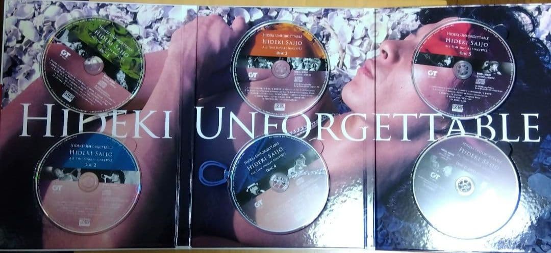 西城秀樹 CD HIDEKI UNFORGETTABLE