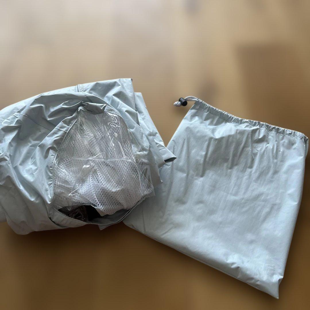 【未使用】トンボ学生服　レインコート　Sサイズ　自転車通学用