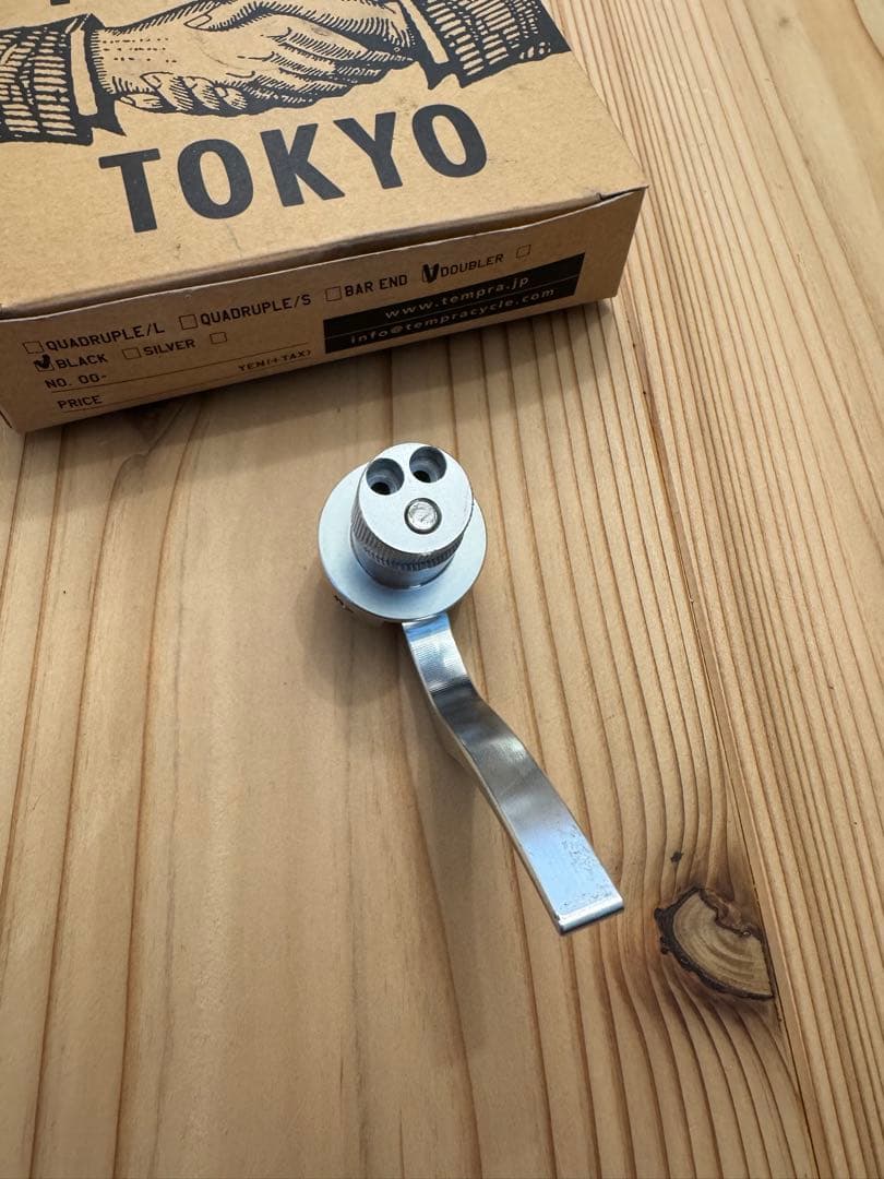 tempra cycle バーエンドダブルブレーキレバー