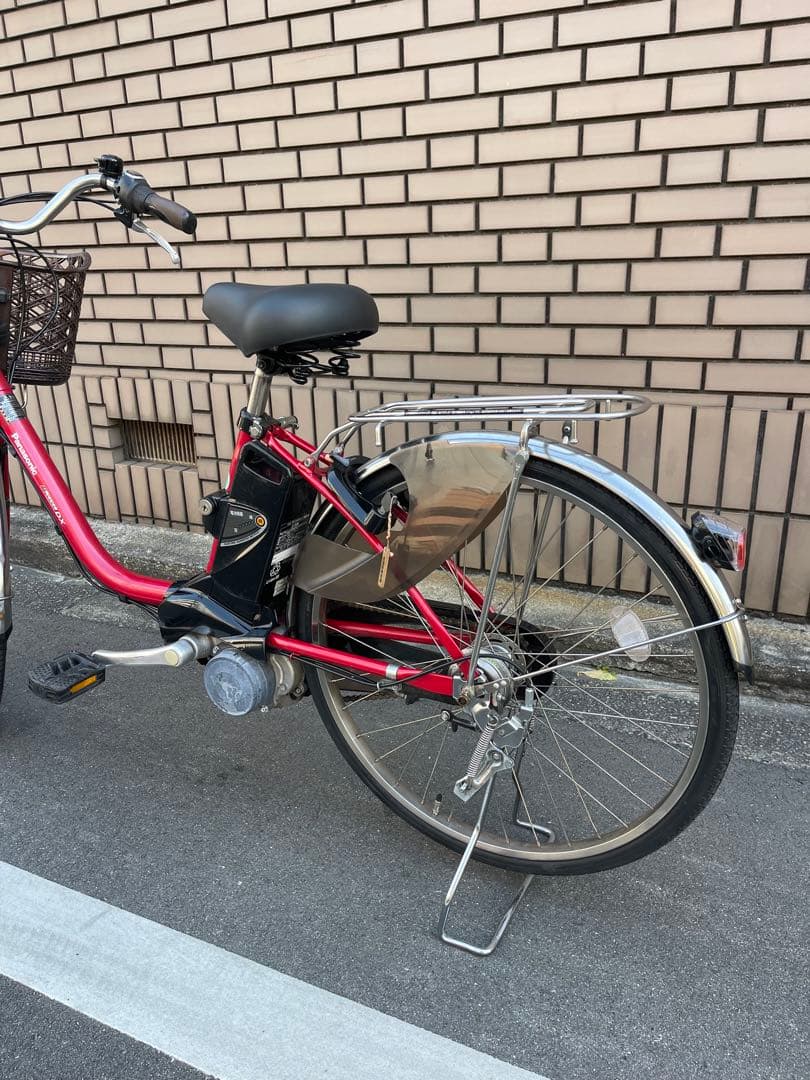 8.9ahパナソニック電動アシスト自転車24インチ