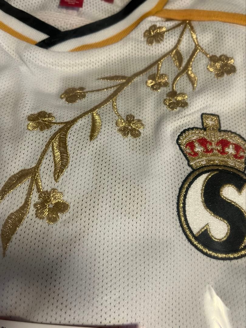 ウェア Supreme Floral Soccer Jersey white M