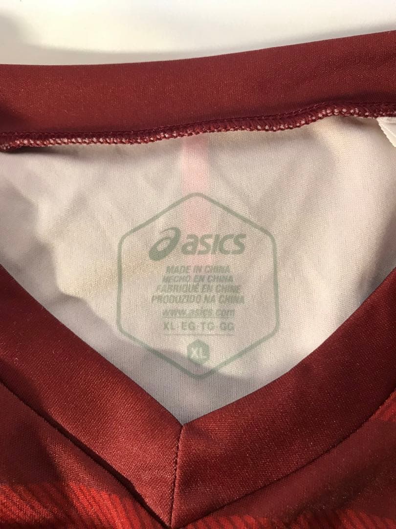 正規品asics ヴィッセル神戸「27」郷家友太 半袖XLサイン入りユニフォーム