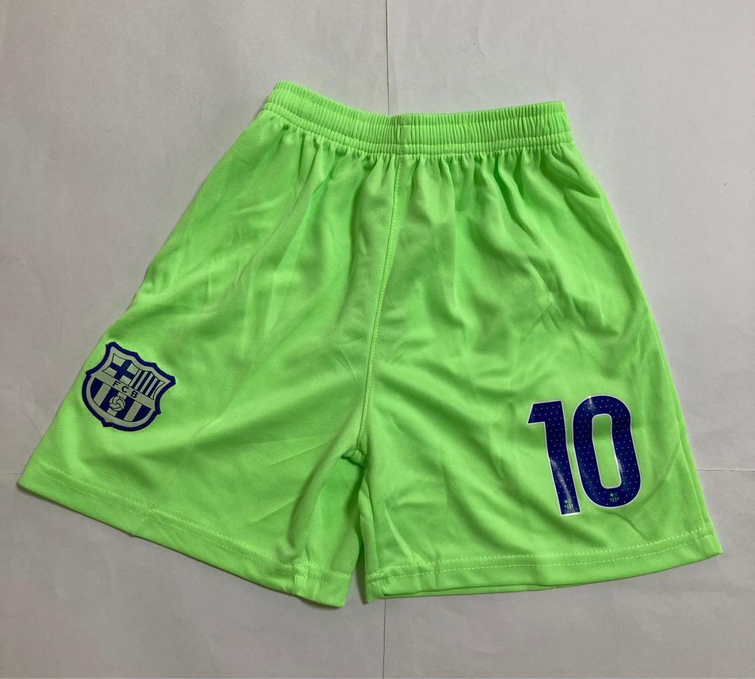 ３点おまとめ　メッシ　緑　バルセロナ　130cm　3rd　ユニフォーム　ヤマル
